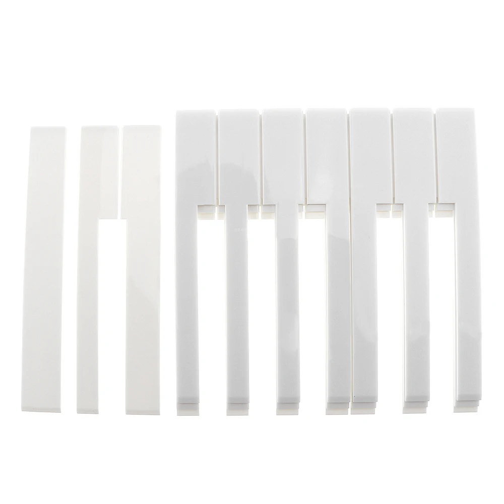 

New 52pcs Piano Accessories Piano Keytop Repair Parts with White Color for Piano