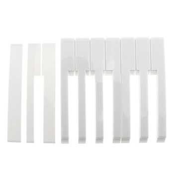 

New 52pcs Piano Accessories Piano Keytop Repair Parts with White Color for Piano