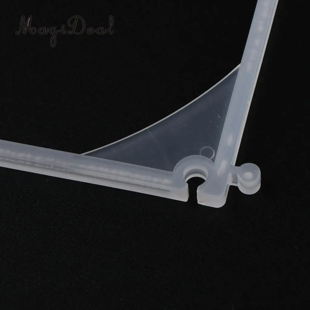 2pcs/Set Square Plastic Balloon Grids Frame 4 Grids Modeling Craft Wall Frame Wedding Birthday Christmas Party Supplier