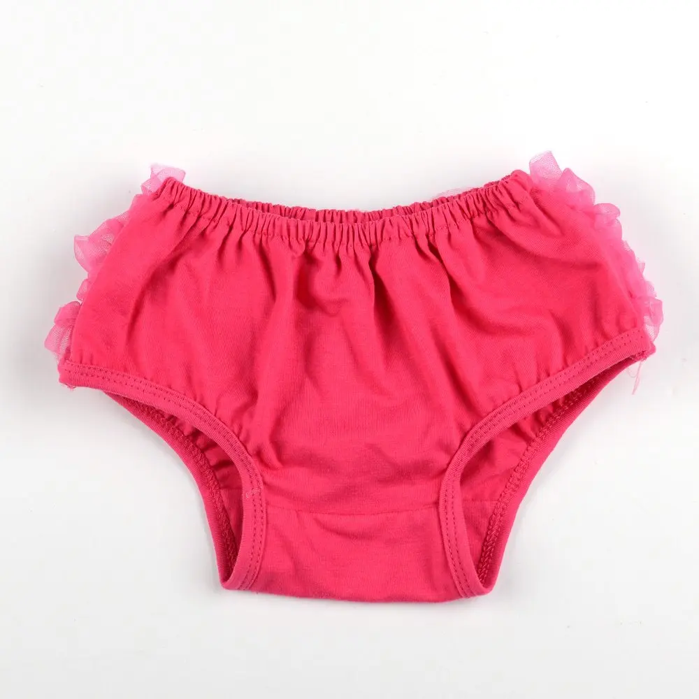 MACH/популярное нижнее белье для маленьких девочек розовые трусики с рюшами для маленьких девочек пышные трусики из узорчатой ткани-S