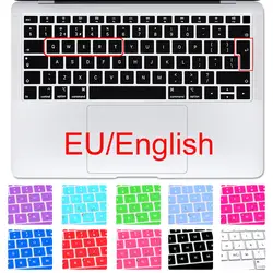 Redlai силиконовый чехол клавиатура для 2018 Новый Macbook Air 13 A1932 retina экрана и Touch ID ЕС введите Английский алфавит