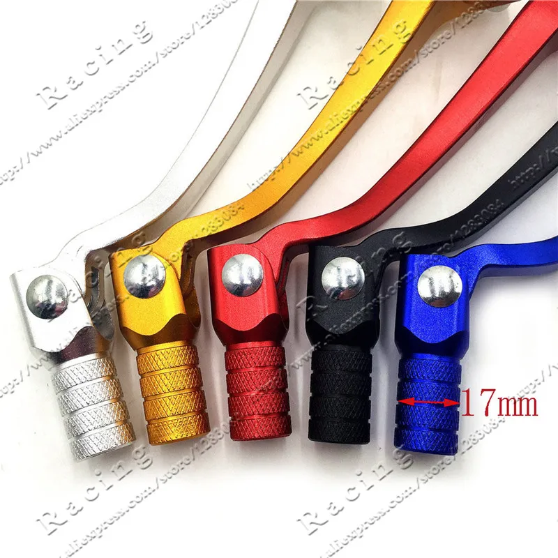 Motorcycle CNC Folding Aluminum Gear Shift Lever Gear Shift Lever Fit Motorcycle ATV Dirt Bike Pit Bikes Gear Lever Kayo