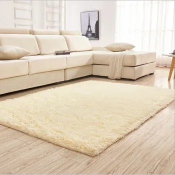 

Hot New Fashion Solid Color 100X100CM Living Room Modern Furniture Mat Floor Mat Cover Carpets Floor Area Rug