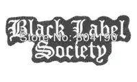 BLACK LABEL SOCIETY Music Band LOGO Embroidered NEW IRON ON and SEW ON Patch Heavy Metal embroidery clothing accessories