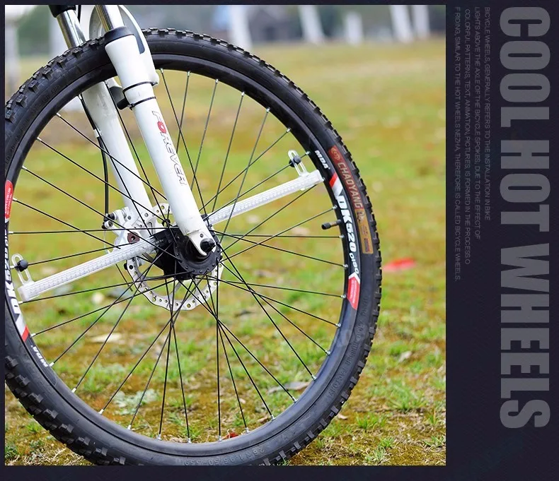 Excellent Leadbike New 64 LED RGB Bicycle Wheel Spoke Light Waterproof Programmable DIY Light Bike Smart Lamp Double-sided Display Pattern 19