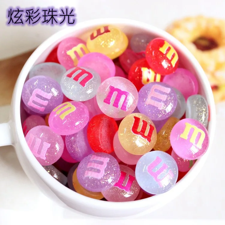 10 шт. Slime Charm M конфеты Полимерная глина чехол для телефона аксессуар украшения
