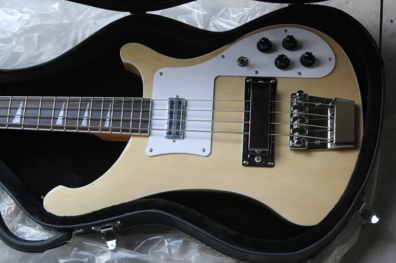 Бесплатный жесткий чехол* Rickenback на заказ 4003 firglo 4 струны бас гитара burlywood ricken bass