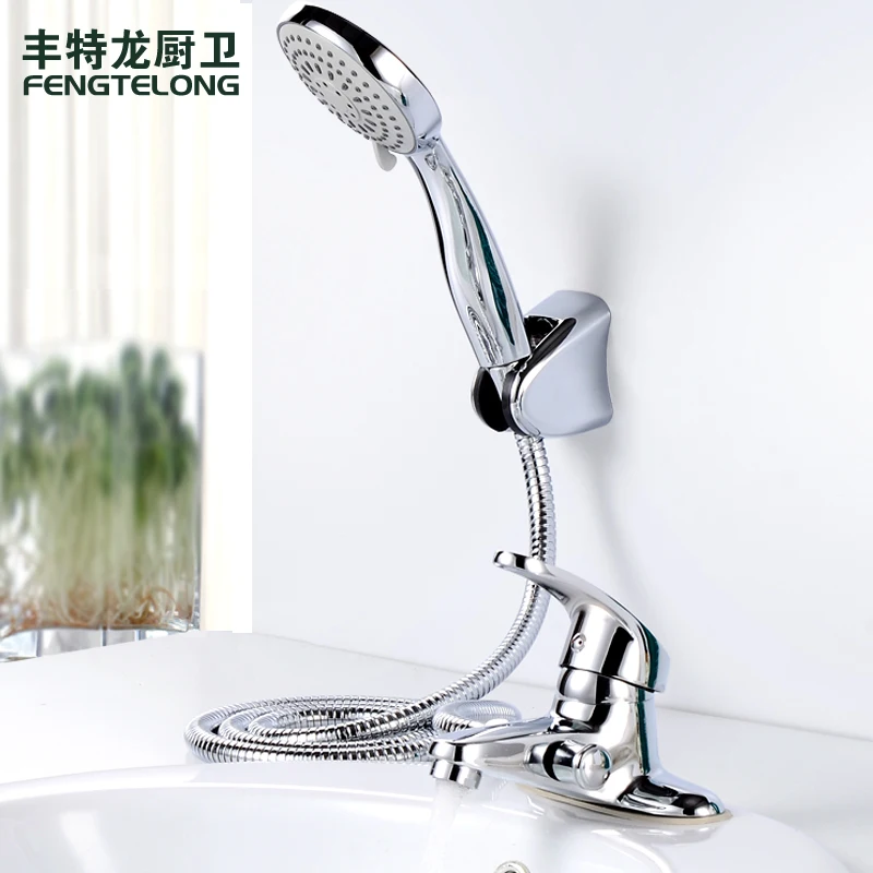 

Multifunctional bathroom vanities wash basin faucet softcover shower heads