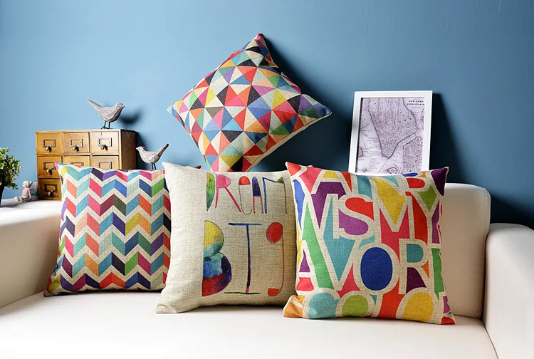 aliexpresscom buy geometric cushion decorative pillows colorful cushions home decorcapa para almofadacojines decorativos from reliable pillow color - Home Decor Cushions aliexpresscom buy geometric cushion decorative pillows colorful cushions home decorcapa para almofadacojines decorativos from reliable pillow color - Home Decor Cushions