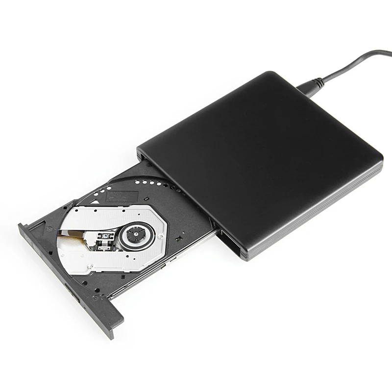 2018 Новый USB 3 0 Алюминий Lightscribe DVD 8X Внешний горелки CD RW Writer Встроенная память
