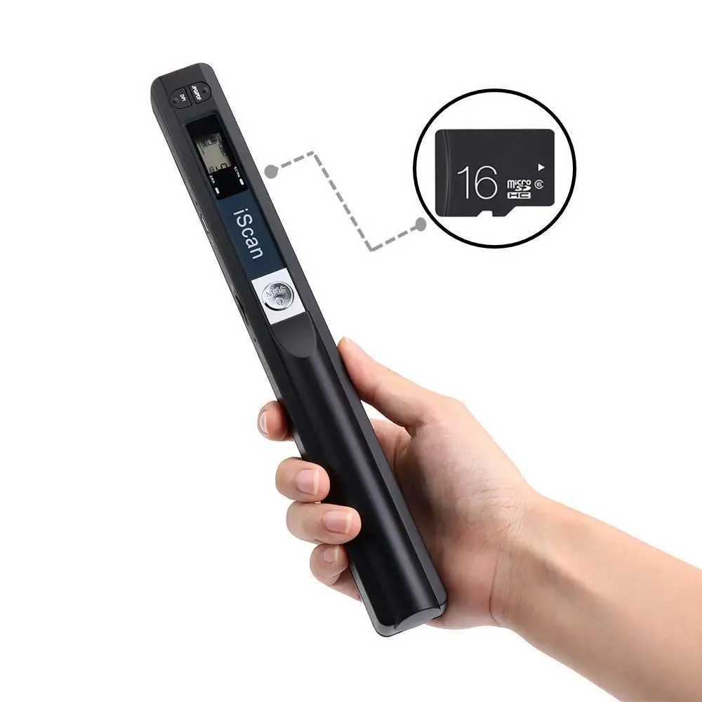 IssyzonePOS Handheld Document Scanner Mini Portable Mobile A4 Image