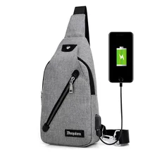 Men Chest Pack Mochila Single Shoulder Strap Back Bag Crossbody Bags for Women Sling Shoulder Bag Back Pack Travel Backpack