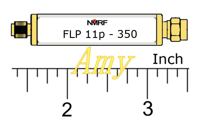 350 МГц низкочастотный фильтр, РЧ коаксиальный LC, LPF, SMA 350 МГц