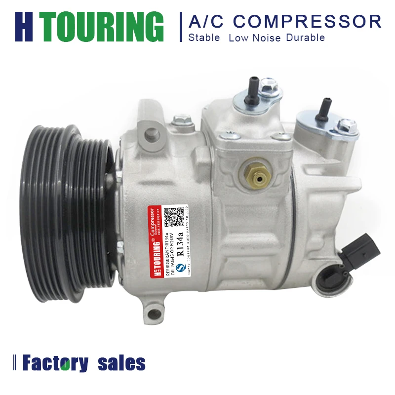  For sanden pxe16 AC compressor for Audi QuattroVolkswagen Jettas Golf Passat Beetle 1K0820803T 1K0820803F 1K0820803J 1k0820808g