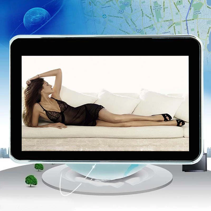 

4.3 inch screen GPS Truck Navigation MTK 4GB Capacity US+Canada Maps Speedcam POI