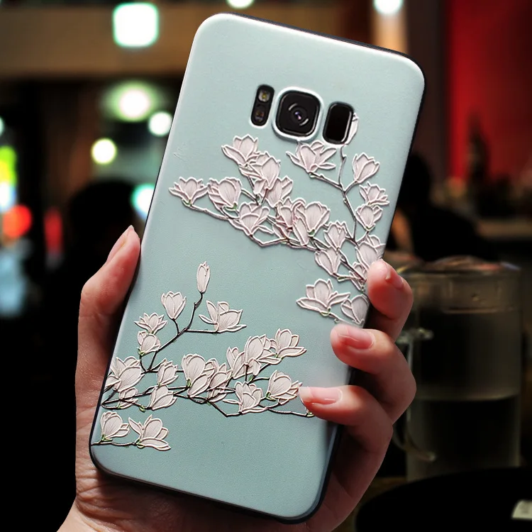 Силиконовый 3D с тиснением и изображением ТПУ для Samsung Galaxy A50 A30 A40 A70 Note 8 9 4 M30 M10 M20 A3 A5