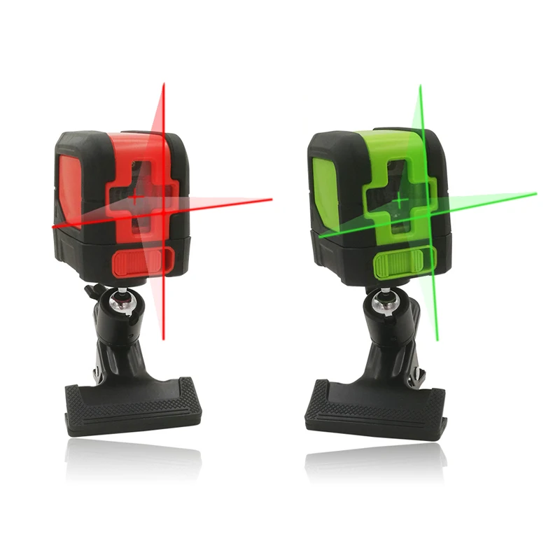 Mini Selbst Nivellierung Laser Ebene Vertikale und Horizontale Laser ebenen Rot Grün 2 Kreuz Laser Linie Mit Halterung Universal clip Mini Selbst Nivellierung Laser Ebene Vertikale und Horizontale Laser ebenen Rot Grün 2 Kreuz Laser Linie Mit Halterung Universal clip