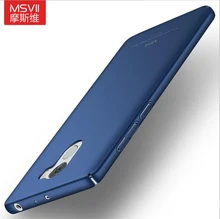 MSVII Brand For Xiaomi Redmi 4 4 pro prime 3S note 3 4 4X phone case Silicone cover Luxury Hard Frosted PC xiaomi mi 4 5 5s case