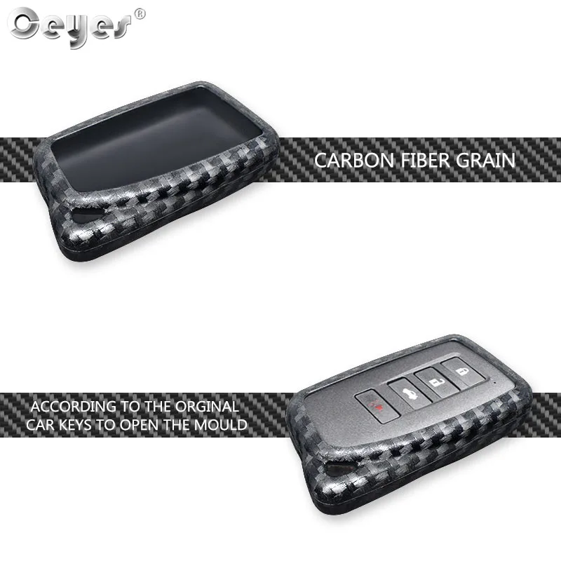 Ceyes, автомобильные аксессуары, стильный защитный чехол для ключей, силиконовые 3, 4 кнопки, чехол для Lexus NX 250 350 LS GS RX IS ES GX LX RC