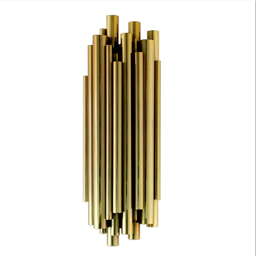 

Nordic fashion wall lamp designer postmodern villa showroom hotel balcony corridor living room bedroom bedside alloy wall lamp
