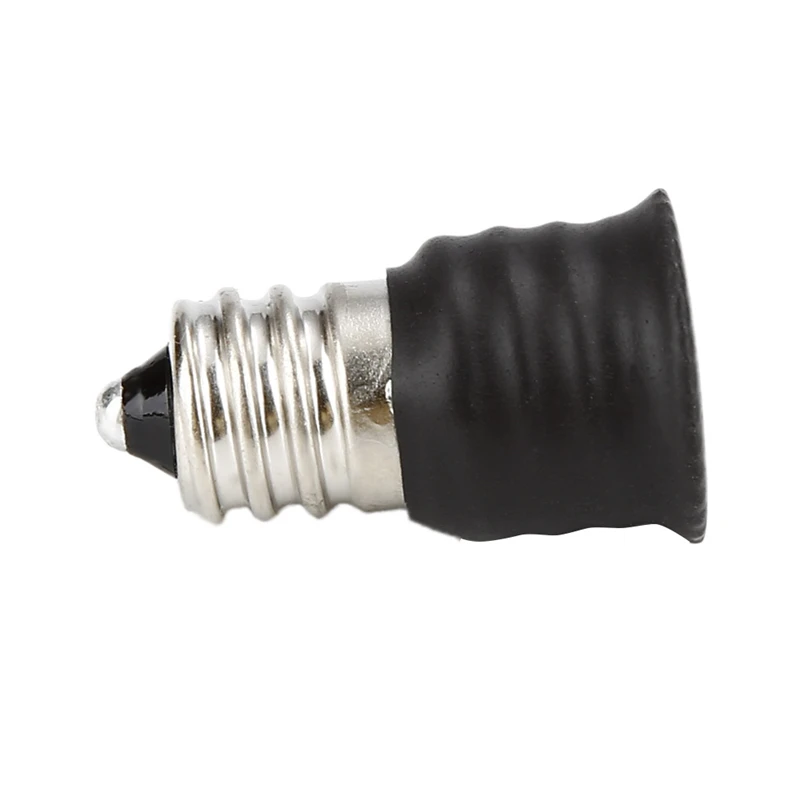 

MO-OD 1 pcs E12 To E14 Led Lamp Bulb Base Conversion Holder Converter Socket Adapter Fireproof Material For Home