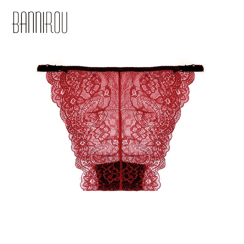 

1 Pieces Sexy Lace Briefs Underwear Woman Lingerie Low Waist Good Quality Soft Female Panties New M-XL Hot Sale Fashion BANNIROU