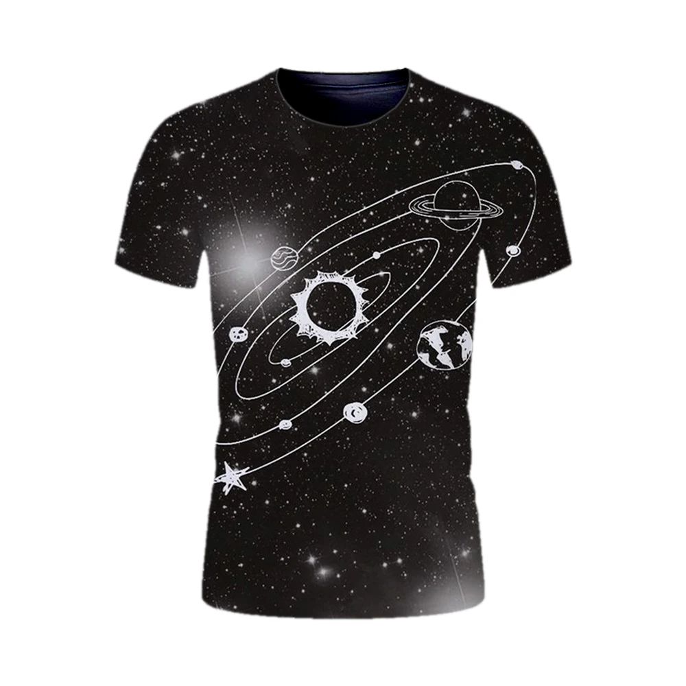 

New 3D Astronaut Hipster Boys men T Shirts Couple T-Shirt Teens Tshirts Girls Kids Harajuku Kawaii Tee Shirt Moda male Clothes