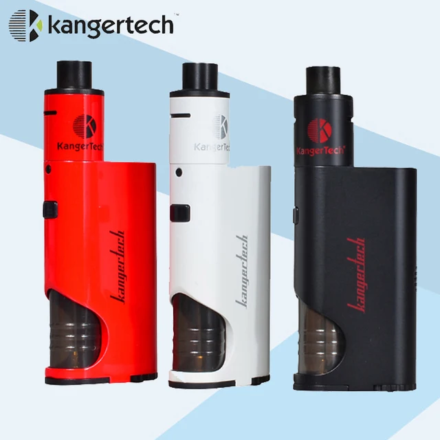 Оригинал Kanger Starter Kit с Subdrip Dripbox 7 мл Бак жидкостью vape и 60 Вт mod Dripbox Комплект Kangertech испаритель электронная сигарета