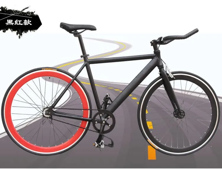 Excellent Original X-Front brand fixie Bicycle Fixed gear 46cm 52cm DIY  Claw handlebar speed road bike track bicicleta fixie bicycle 2