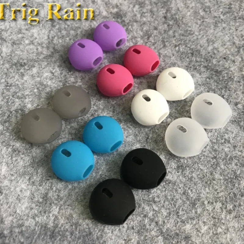 Ear Pads For Earpods Covers Iphone6 7 8 Plus X Xsmax Earphone Cushion Airpods Case Ear Caps Silicone Earbuds Tips Eartips
