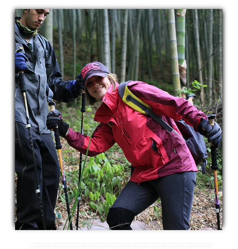 Esportes de Esqui Ultraleve de Fibra de Carbono Caminhadas ao ar 3 Seções Telescópica Livre Escalada Bengala Trekking Pólo Bengala k5 12 3 seções telescópica caminhadas ao ar livre