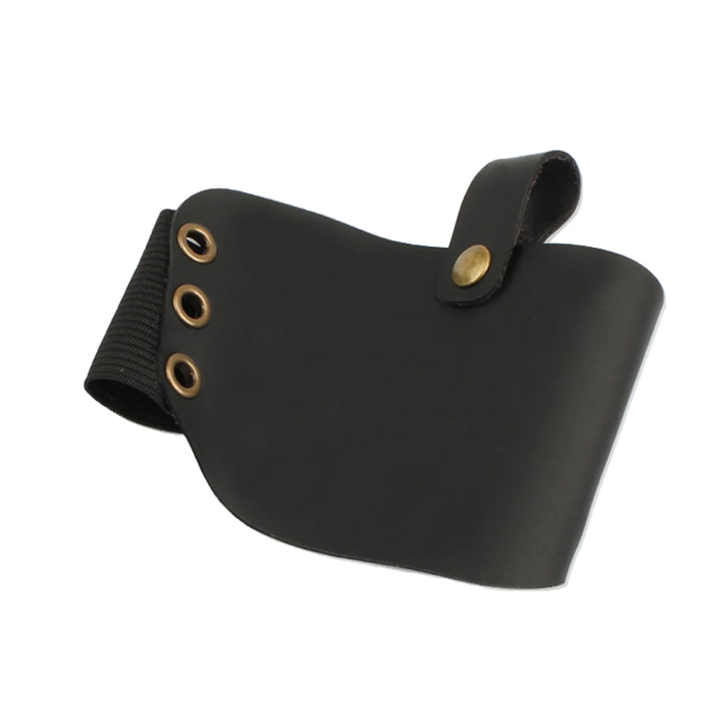 Genuine Leather Motorcycle Gear Shifter Shoes Boots Protection Cover Shift Adjustable Pad Motorcycle Gear Shift Pad
