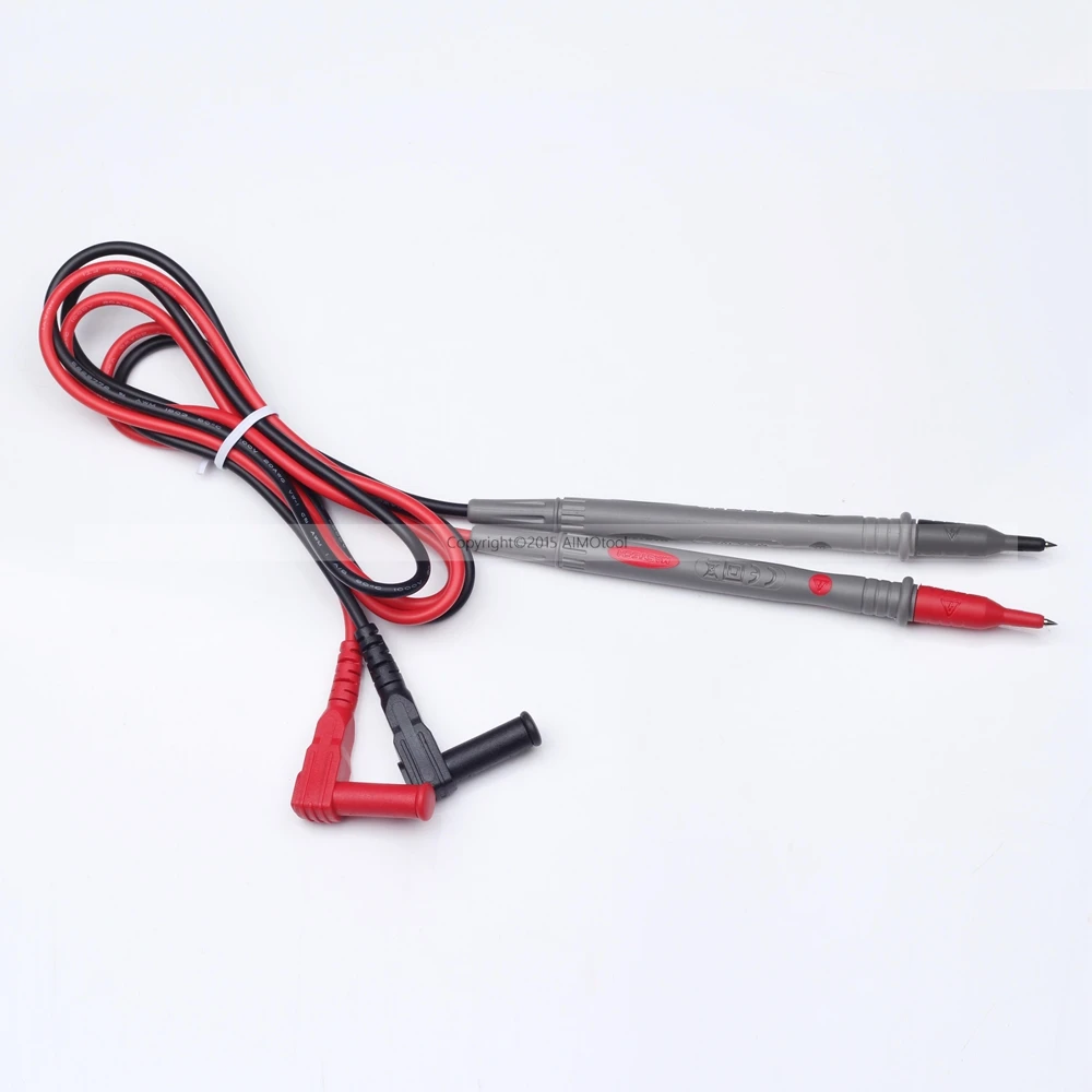 MASTECH T3008U Digital Multimeter Testing Probes Set Black + Redprobe