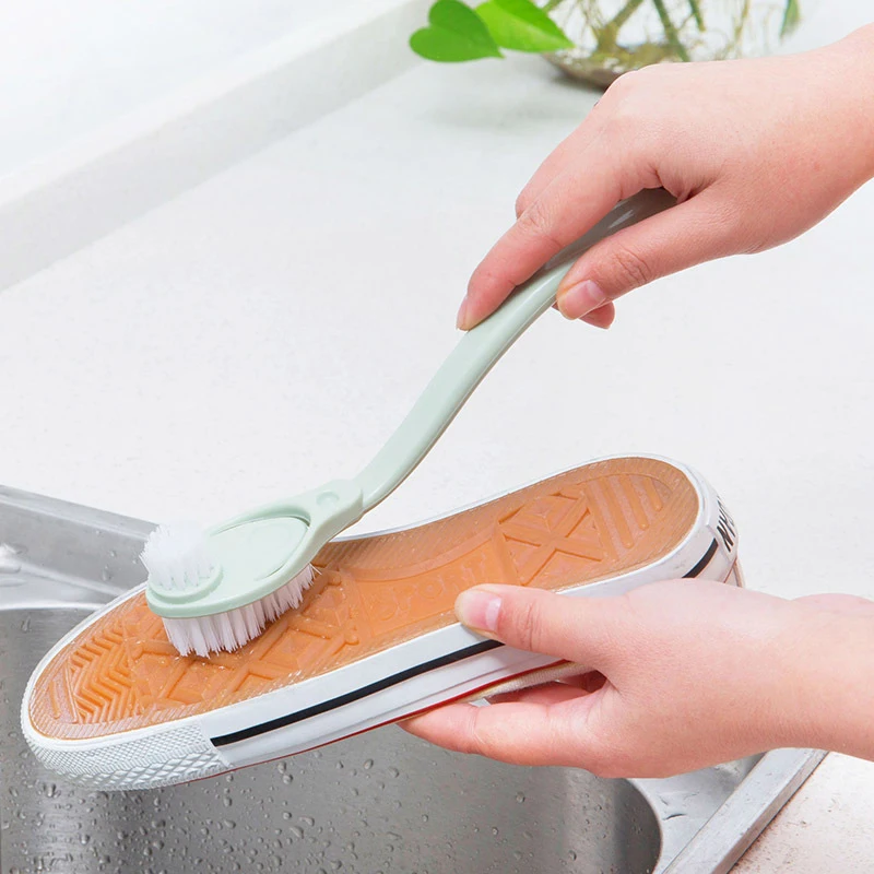 3 in 1Good Quality Plastic Long Handle Bathroom Toilet Bowl Scrub