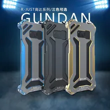 Металлический каркас противоударный сплав чехол для Apple iPhone 7 6 6s плюс samsung Galaxy S8 плюс S7 Edge Note 8