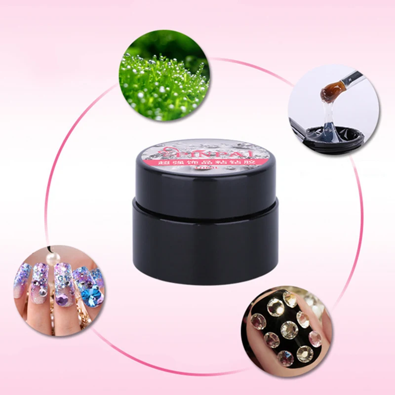 

Nail Art Glue Gel Adhesive Women Rhinestone Foil Sticker Tips Glue DIY Nail Art Accessary SSwell