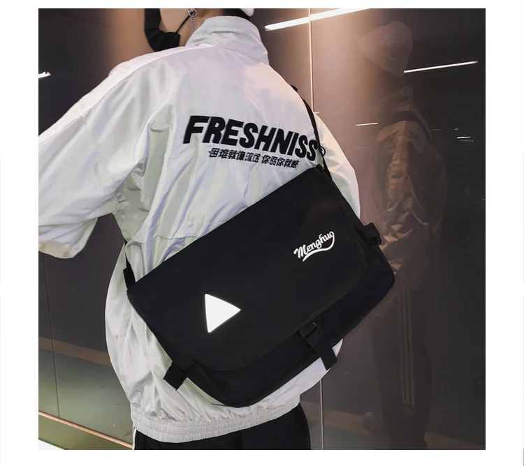 Menghuo Waterproof Nylon Women Messenger Bags Men Casual Clutch Carteira Hobos Ladies Handbag Female Crossbody Shoulder Bags New_34-1_25