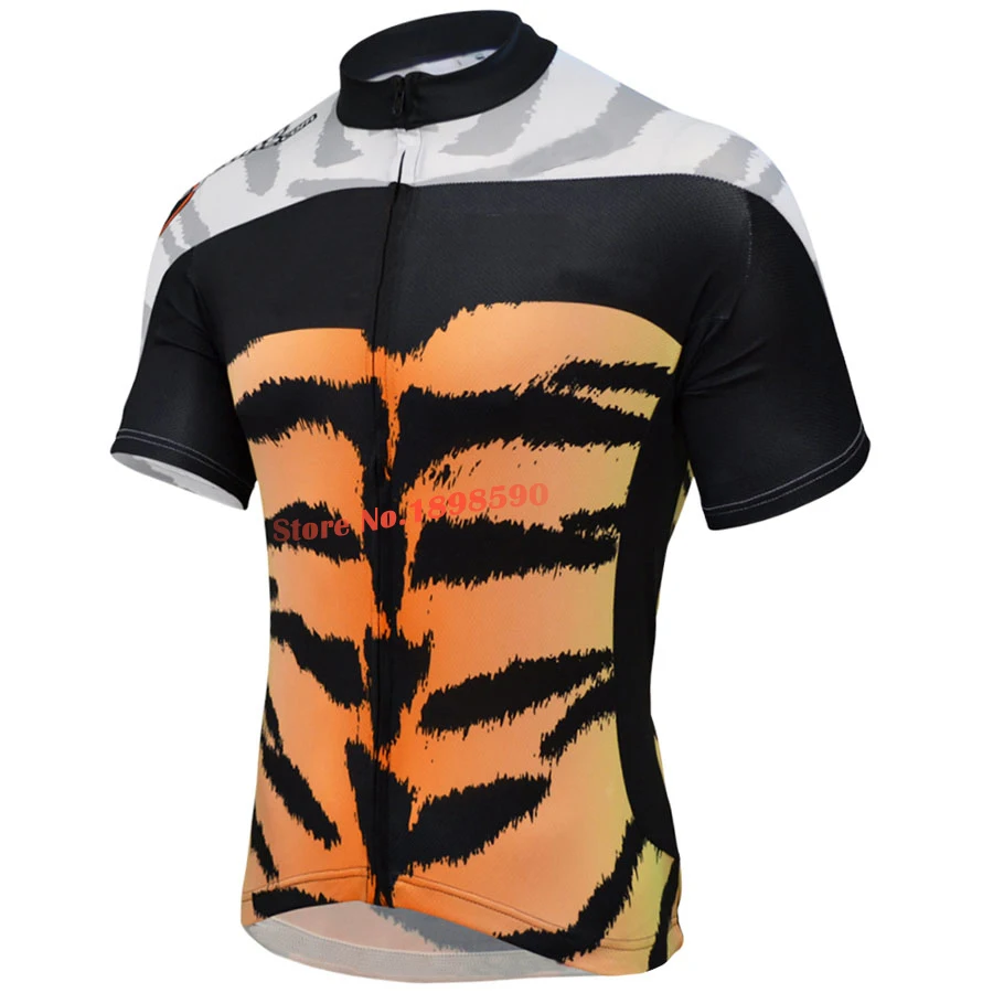 2017 new men's short sleeve cycling jersey cool bike shirt ride tops