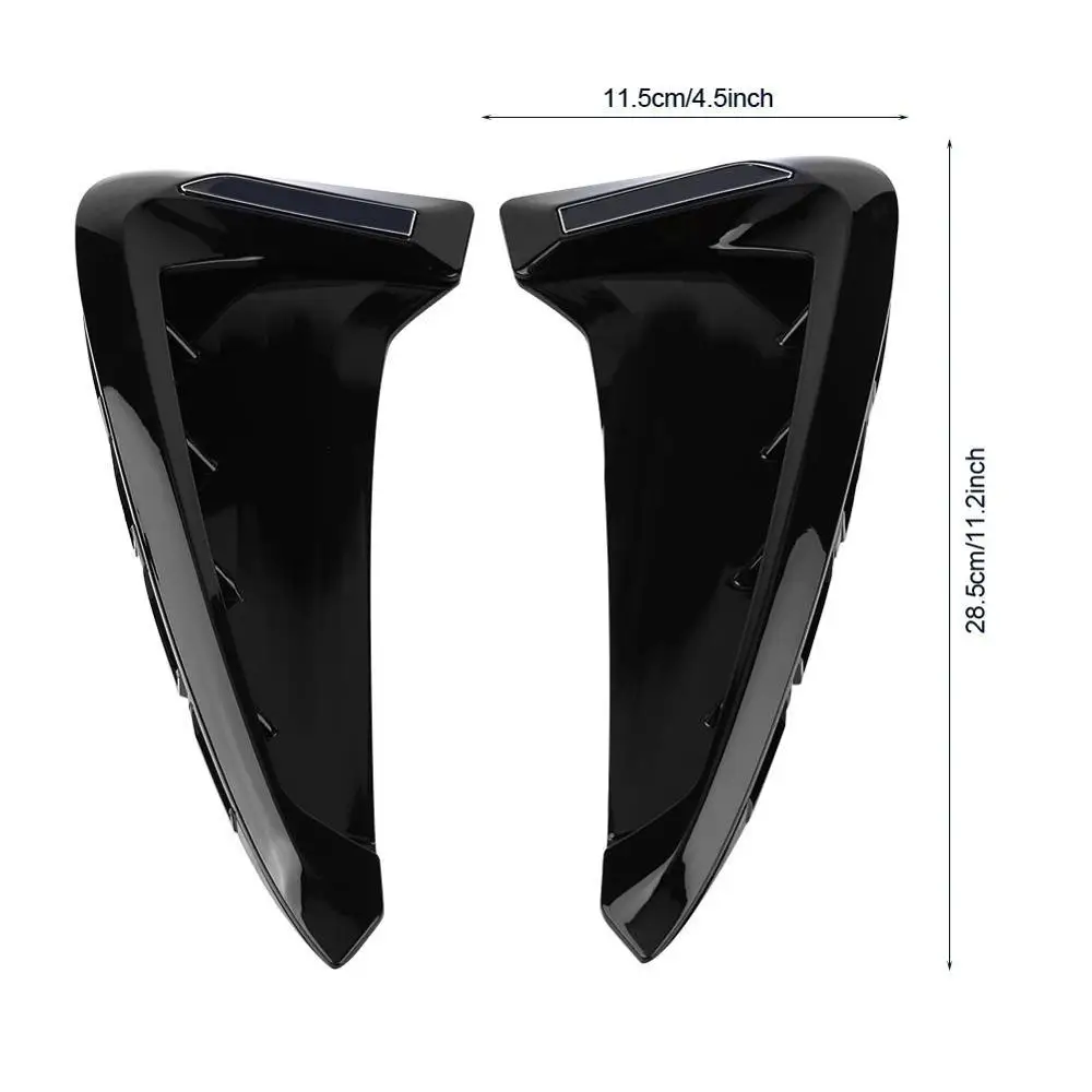 1 шт./компл. ABS переднее крыло автомобиля боковое вентиляционное отверстие крышка отделка автомобиля-Стайлинг для BMW X серии X5 F15 X5M F85 Gills боковая наклейка для вентиляционного отверстия