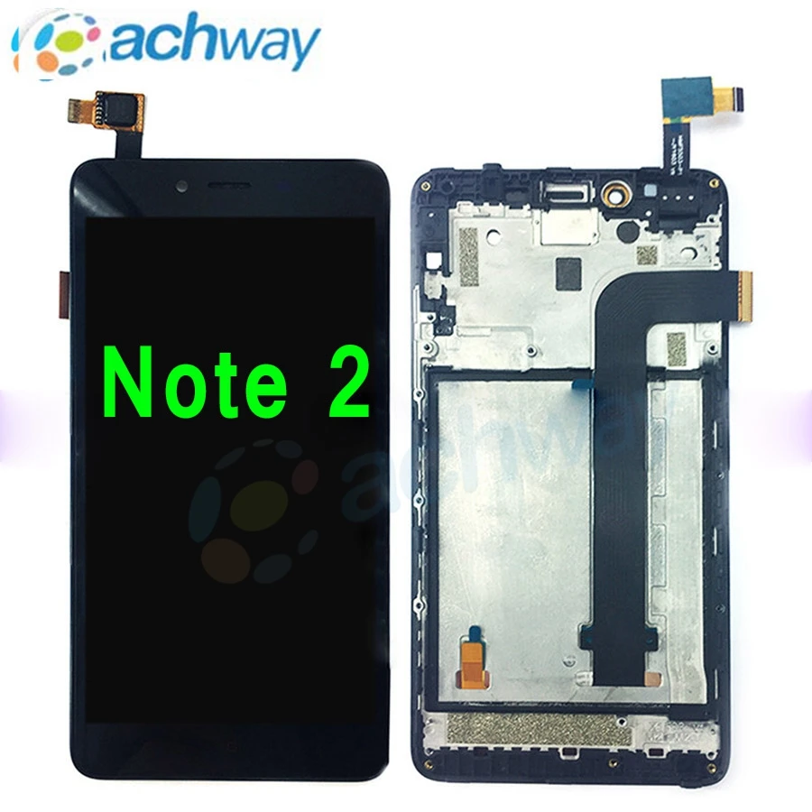 

LCD Digitizer Display + Frame for Xiaomi Redmi Note 2 Touch Screen Panel LCD Display Redmi Note 2 Prime Replacement Spare Parts