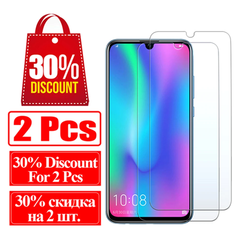 Закаленное стекло 9H для Huawei honor 10 Lite 9 8 7 защитная пленка экрана Honor легкая