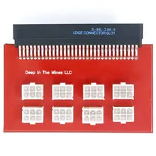 1200w/750w Breakout Board for GPU Open Rig Mining ~ Ethereum, ZEC ZCASH ETH