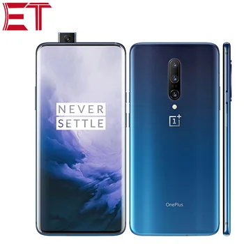 Перейти на Алиэкспресс и купить Абсолютно Новый Oneplus 7 Pro мобильный телефон 8 Гб 256 ГБ Восьмиядерный Snapdragon855 6,67 дюймов 1440x3120p 19,5: 9 полноэкранный 16 Мп + 48 МП камера NFC