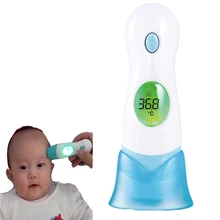 Цифровой Электронный Детский инфракрасный термометр ЖК-температура Бесконтактный лоб и ушной термометр медицинский инфракрасный