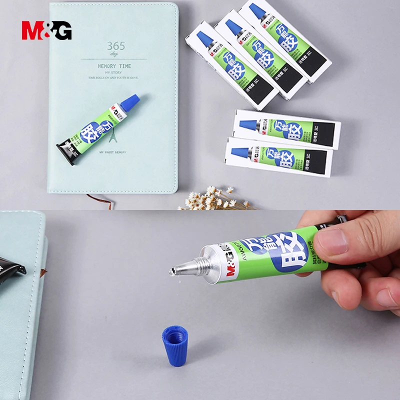 M & G оптовая продажа 20 мл универсальный жидкий клей для стекла металла пластика