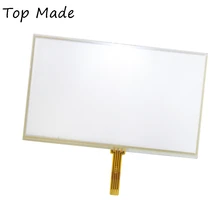 5 pulgadas de Navegación GPS Universal de Panel de Pantalla Táctil MP5 MP4 117*70mm 117x71mm Digitalizador con Pegajoso Espesar