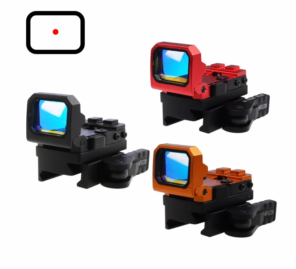 

2019 New Arrival Flip Red Dot Pistol Sight RMR Holographic Reflex Sight for Airsoft with 20mm QD Picatinny Rail mount