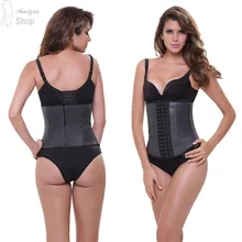 Latex Corset Steel Boned Corselet Women Waist Train Corsets and Bustiers Plus Size Underwear Body Bodice