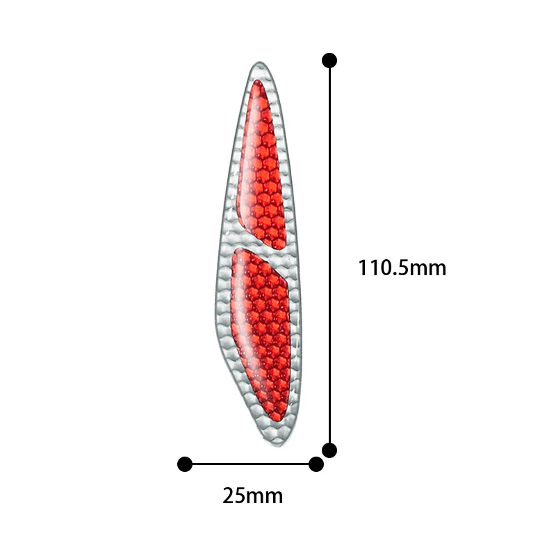 Светоотражающая лента для автомобиля, дверная наклейка, рефлекторПредупреждение, уведомление, внешние аксессуары, авто Aufkleber Band Cinta Reflectante De Coche