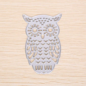 

DIY Scrapbooking Decorative Craft Cute Owl Cutting Dies Hollow Out Steel Template